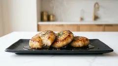 外カリッ中もちっ。片栗粉で作る大根もち—フライパンで甘辛だれまで煮絡め