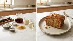 混ぜて焼くだけ。米粉でしっとり香るグルテンフリーのコーヒーパウンドケーキ