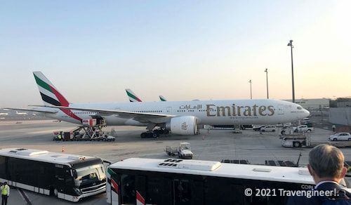 Emirates airplane